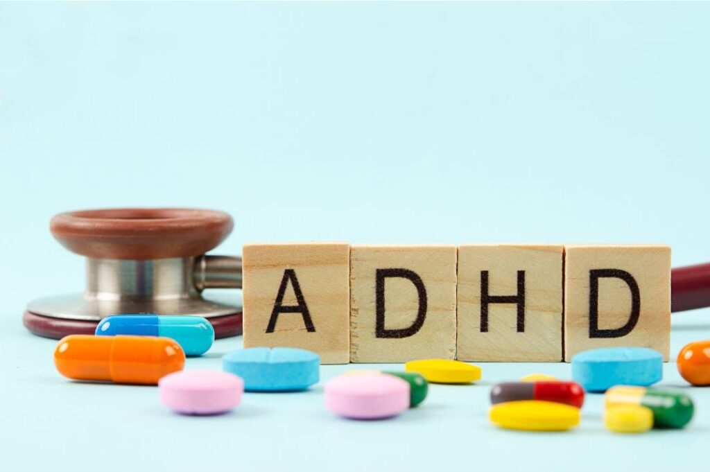 Image displaying medication used to control ADHD